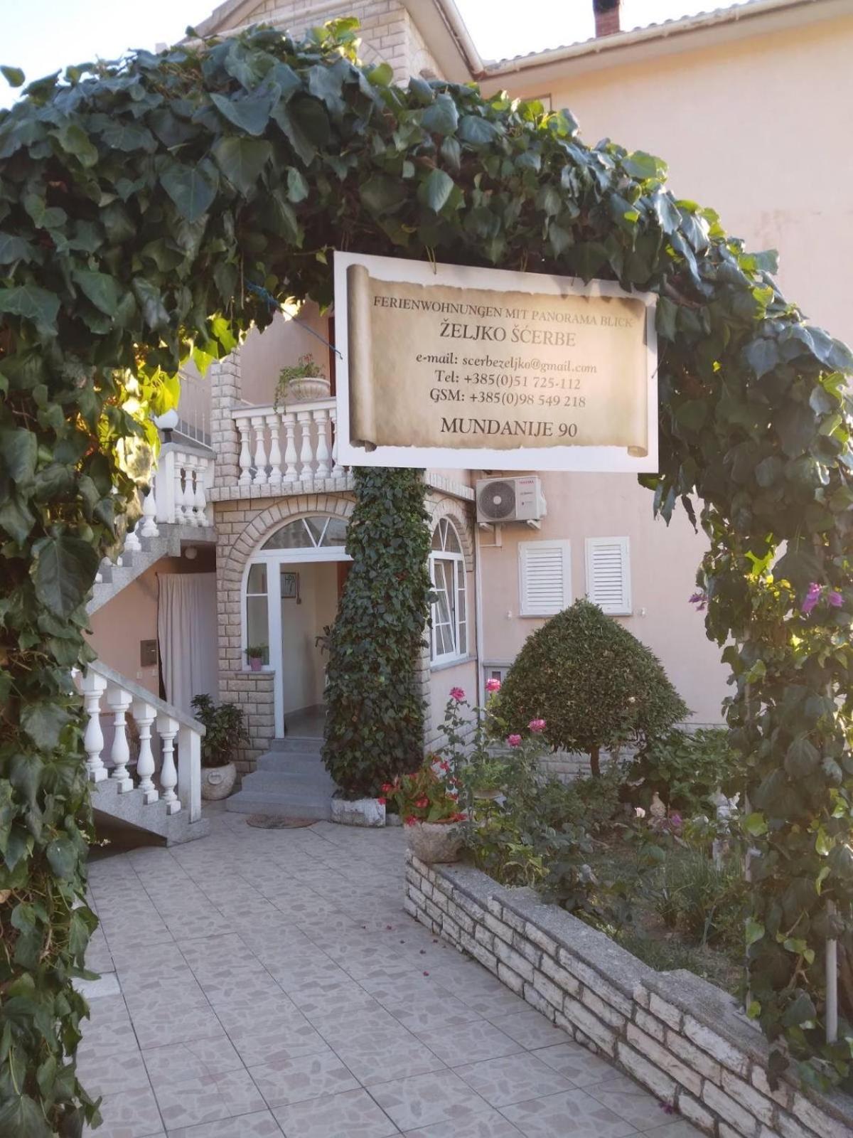 Apartments Panorama view Zeljko Scerbe Mundanije Buitenkant foto
